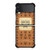 MCM WORLDWIDE PARFUM LOGO Samsung Galaxy Z FLip 3 5G Case Cover