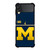 MICHIGAN WOLVERINES BLUE LOGO Samsung Galaxy Z FLip 3 5G Case Cover