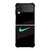 NIKE LIGHT GREEN LOGO Samsung Galaxy Z FLip 3 5G Case Cover