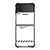 OFF WHITE X NIKE GREY LOGO Samsung Galaxy Z FLip 3 5G Case Cover