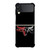 OUTLAW LOGO RED SILVER METAL Samsung Galaxy Z FLip 3 5G Case Cover
