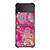 PINK SWIRLS VERA BRADLEY Samsung Galaxy Z FLip 3 5G Case Cover