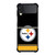 PITTSBURGH STEELERS LOGO STRIPE Samsung Galaxy Z FLip 3 5G Case Cover