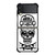 SKULL SKATEBOARD TEAM LOGO Samsung Galaxy Z FLip 3 5G Case Cover