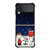 SNOOPY AND CHARLIE BROWN SNOW THE PEANUTS Samsung Galaxy Z FLip 3 5G Case Cover