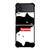 SUPREME BLACK WHITE CAT Samsung Galaxy Z FLip 3 5G Case Cover SUPREME BLACK WHITE CAT Samsung Galaxy Z FLip 3 5G Case Cover