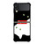 SUPREME BLACK WHITE CAT Samsung Galaxy Z FLip 3 5G Case Cover SUPREME BLACK WHITE CAT Samsung Galaxy Z FLip 3 5G Case Cover