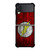 THE FLASH WOODEN Samsung Galaxy Z FLip 3 5G Case Cover