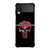 THE PUNISHER SKULL RED BLUE ARTWORK Samsung Galaxy Z FLip 3 5G Case Cover