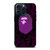 BAPE LOGO VIOLET iPhone 15 Pro Max Case