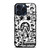 BAPE SHARK LOGO SUPREME BLACK WHITE iPhone 15 Pro Max Case BAPE SHARK LOGO SUPREME BLACK WHITE iPhone 15 Pro Max Case