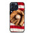 BASEBALL GLOVE AMERICAN FLAG iPhone 15 Pro Max Case