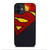 SUPERMAN LOGO BRUSH iPhone 12 Mini Case