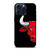 CHICAGO BULLS FACE LOGO iPhone 15 Pro Max Case