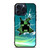 CREEPER MINECRAFT BROKEN GLASS iPhone 15 Pro Max Case