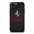 FERRARI LOGO RED CARBON iPhone 15 Pro Max Case
