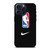 NIKE NBA LOGO BASKETBALL NEVER STOP iPhone 15 Pro Max Case