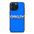 OAKLEY LOGO BLUE SOLID iPhone 15 Pro Max Case OAKLEY LOGO BLUE SOLID iPhone 15 Pro Max Case