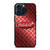 PETERBILT LOGO RED METAL iPhone 15 Pro Max Case