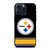 PITTSBURGH STEELERS LOGO STRIPE iPhone 15 Pro Max Case PITTSBURGH STEELERS LOGO STRIPE iPhone 15 Pro Max Case