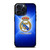 REAL MADRID LOGO BLUE LIGHT iPhone 15 Pro Max Case