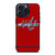 WASHINGTON CAPITALS LOGO NHL HOCKEY TEAM iPhone 15 Pro Max Case
