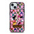 COACH PINK FLOWER MICKEY MINNIE iPhone 15  Case Cover
