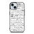 GREY'S ANATOMY STORY iPhone 15  Case Cover