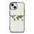 MINIMALISTIC WORLD MAP iPhone 15  Case Cover