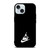 NIKE AIR JORDAN SIMPLE LOGO BLACK iPhone 15  Case Cover
