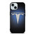 TESLA LOGO BLUE LIGHT iPhone 15  Case Cover