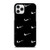BLACK NIKE LOGO PATTERN iPhone 11 Pro Case