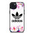 ADIDAS FLOWER ART iPhone 15 Plus Case