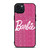 BARBIE PINK BLING GLITTER 1 iPhone 15 Plus Case