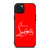 CHRISTIAN LOUBOUTIN RED iPhone 15 Plus Case