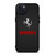 FERRARI LOGO RED CARBON iPhone 15 Plus Case