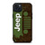 JEEP WRANGLER LOGO GREEN iPhone 15 Plus Case