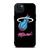 MIAMI HEAT ARTWORK iPhone 15 Plus Case