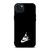 NIKE AIR JORDAN SIMPLE LOGO BLACK iPhone 15 Plus Case