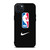 NIKE NBA LOGO BASKETBALL NEVER STOP iPhone 15 Plus Case