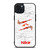 NIKE WALL PATTERN iPhone 15 Plus Case