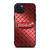 PETERBILT LOGO RED METAL iPhone 15 Plus Case