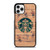 COFFEESHOP STARBUCK WOODEN LOGO iPhone 11 Pro Case