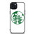 STARBUCKS MARIJUANA ART iPhone 15 Plus Case