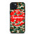 SUPREME BAPE CAMO iPhone 15 Plus Case