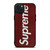 SUPREME LOGO ON CANVAS iPhone 15 Plus Case