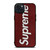 SUPREME LOGO ON CANVAS iPhone 15 Plus Case