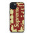 SUPREME RED CREAM LOGO iPhone 15 Plus Case
