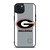 UNIVERSITY GEORGIA BULLDOGS FOOTBALL LOGO iPhone 15 Plus Case
