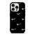 BLACK NIKE LOGO PATTERN iPhone 15 Pro Case